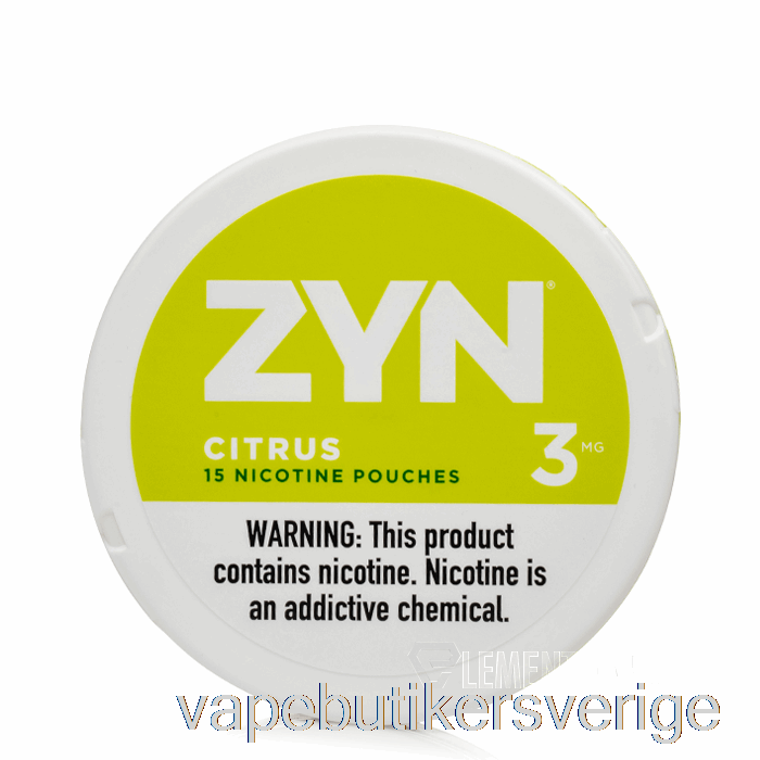 Vape Sverige Zyn Nikotinpåsar - Citrus 3mg